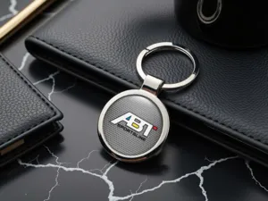 ABT Portachiavi Personalizzati Logo Metallo Premium